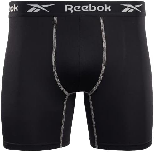 Reebok Erkek İç Giyim-Performans Boxer Külot (4'lü Paket)