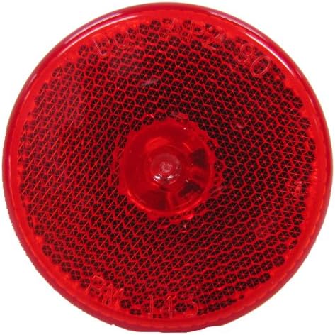 Peterson Manufacturing 143R Kırmızı 2,5 Yuvarlak Boşluk / Yan İşaret Lambası
