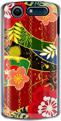 CaseMarket SoftBank MEDİAS CH (101N) Polikarbonat Temizle Hard Case [Japon Desen Büyük Çiçek]
