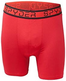Spyder Performans Mesh Erkek Boxer Külot Spor İç Çamaşırı 3 Paket Erkekler İçin