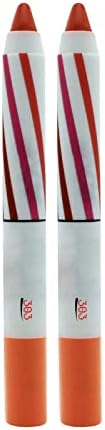 2 adet Ruj kalemi Dudak Kalemi Kadife İpek Dudak Parlatıcısı Makyaj Uzun Ömürlü Lipliner Kalem Seksi Dudak Rengi Değişen Ruj