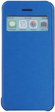 Lilycoco LC-İ5CULF / BU Ultra Hafif Flip sert iphone için kılıf 5c, Mavi