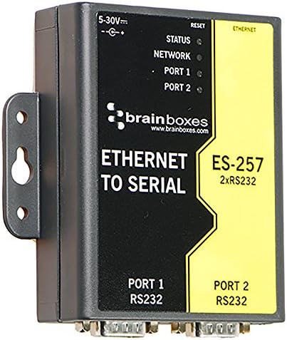 Beyin Kutuları-Aygıt Sunucusu-2 Bağlantı Noktası-10 MB LAN, 100 MB LAN, RS-232 (ES-257)
