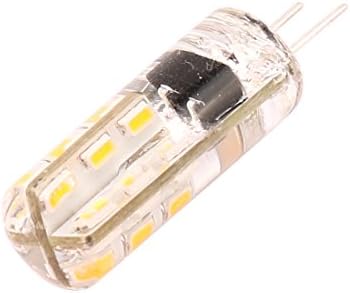 Aexit AC 110 V duvar ışıkları G4 2 W sıcak beyaz 24 LEDs 3014 SMD enerji tasarrufu silikon mısır ışık gece elektrik ampulü 3000-3500