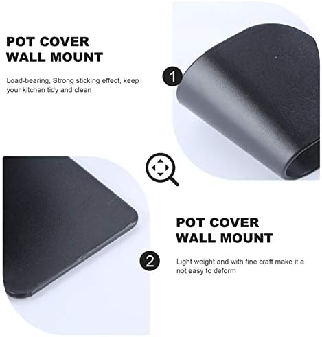 Cabilock Raf Aparatı Raf Aparatı Duvara Monte Raflar 10 Çift Duvar duvar tencere kapağı rafı tencere kapağı depolama ayarlanabilir