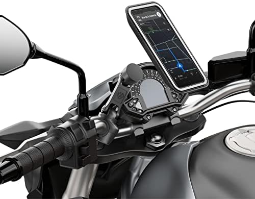Shapeheart Manyetik Motosiklet telefon tutucu Pro Ekstansör / Anti Titreşim / Su Geçirmez motosiklet gidonu Telefon Dağı / 360 ° Yönlendirme