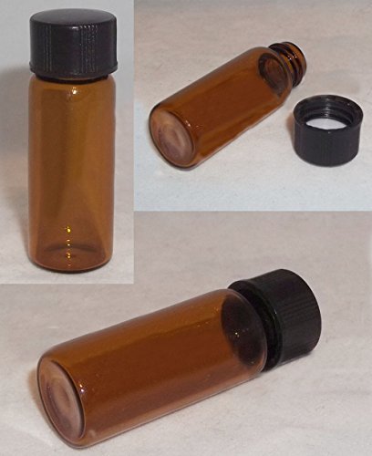 5ML AMBER Flakon Şişe W/Vidalı Kapaklı Parfüm Koku Yağı Numune Kabı RM2403