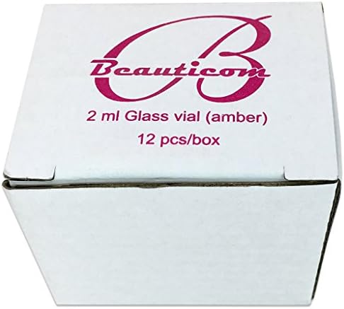 Beauticom 2ML Amber Cam Şişe 144 Adet - Uçucu Yağlar, Aromaterapi, Koku, Serumlar, Spritzler, Delikli Redüktör ve Damlalıklı Üst