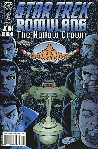 Uzay Yolu: Romulanlar İçi Boş Taç 1 FN; IDW çizgi romanı / John Byrne