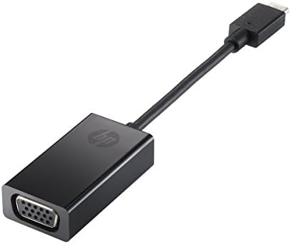 HP-Harici Video Adaptörü-VGA-USB-C-Siyah