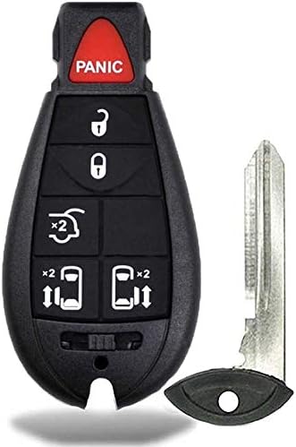 1 Yeni Anahtarsız Giriş 6 Düğmeler Uzaktan Başlangıç Araba Anahtarı Fob M3N5WY783X, IYZ - C01C Şehir Ülke Dodge Grand Caravan Volkswagen