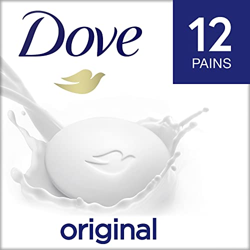 Sağlıklı Görünen Ciltler için Dove Beauty Bar Beyaz 106 gr 12 sayım.