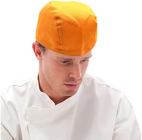 4 ADET Unisex şef şapkası Ayarlanabilir Pişirme Bere Mutfak Pişirme Yemek Servisi Kapaklar Nefes Örgü Üst