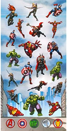 Yemek kabı Seti ile Avengers Sırt Çantası-Avengers erkek çocuklar için sırt çantası 4-6, Avengers yemek kabı, Su Şişesi, Çıkartmalar,