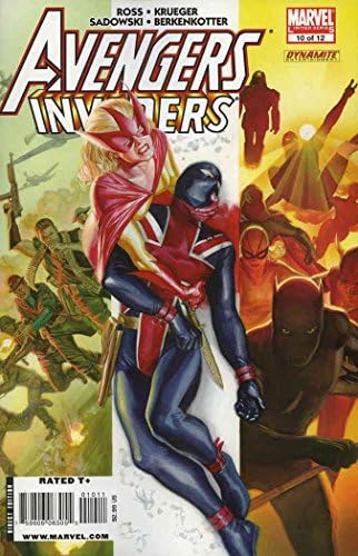 Yenilmezler / İstilacılar 10 VF / NM; Marvel çizgi romanı / Alex Ross