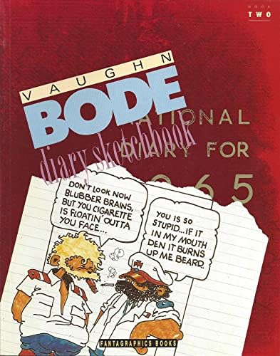 Vaughn Bode Günlüğü Eskiz Defteri TPB 2 VF / NM; Fantastik çizgi roman