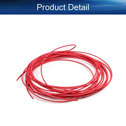 1 Adet ısı Shrink boru,2: 1 kırmızı Bettomshin elektrik teli Cable ≥600V & 248°F, 2 m x 1mm(LxDia) Shrink Wrap uzun ömürlü yalıtım