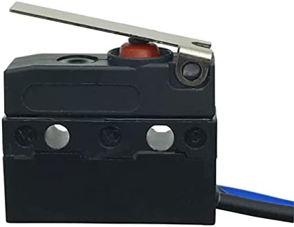 19.8 mm Su Geçirmez Mikro-Anahtarı İle Kurşun, Kolu, Konumlandırma Delik, Normalde Açık Ve Normalde Kapalı, 5A Akım IP67 Kalite - (Renk: