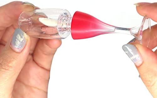 FZBNSRKO 10 Pcs Dudak Parlatıcısı Tüpleri Mini Wineglass Şekilli Boş Dudak Mini Doldurulabilir Şişeler Dudak Parlatıcısı Tüp Dudak