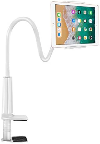 ZUYEE iPad Tutucu için Yatak Gooseneck Standı Tablet Tutucu Yanında Montaj Tutucu Klip Esnek Uzun Kol için iPad Mini Pro Hava Galaxy