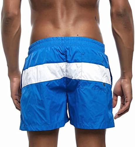 Bmısegm plaj şortu Erkekler için erkek İlkbahar ve Yaz Pantolon Ekleme Spor Pantolon Elastik Yüzme Pantolon Elastik Kurulu