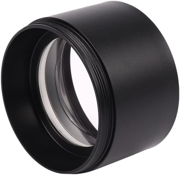 Wd165 0.5 X Stereo Mikroskop Yardımcı Objektif Lens Barlow Lens ile 1-7 / 8 İnç (M48Mm) montaj Konu (Renk : Siyah)
