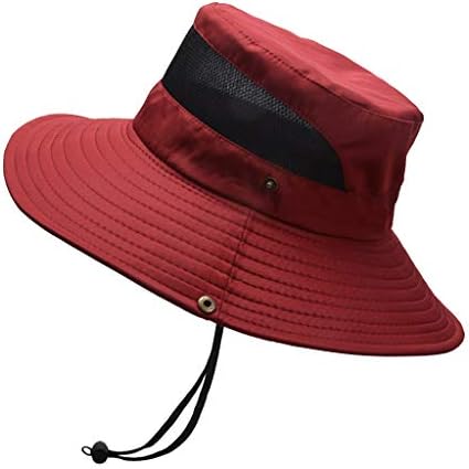 Örgü Erkek Açık Nefes Şapka Katlanabilir Şapka Erkekler için Balıkçı Kova güneşlikli kep Beyzbol Kapaklar güneş şapkaları açık hava