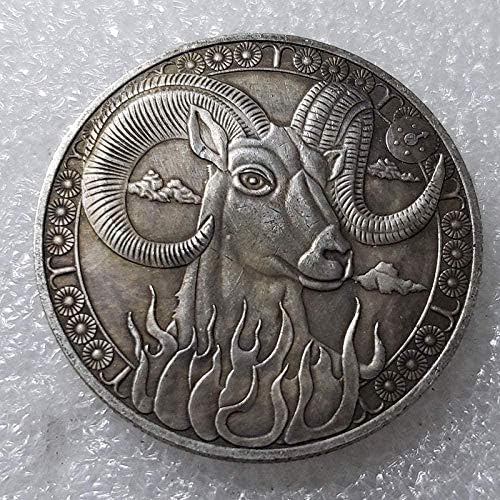 Mücadelesi Coin Wanderer 1897 Kafatası Başkanı Gümüş Kaplama Sikke Morgan Sikke COPYCollection Hediyeler Sikke Koleksiyonu