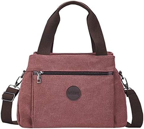CLZOUD Omuz okul çantası Nötr Düz Renk Boş Çanta Seyahat okul çantası askılı çanta Öğle Yemeği Çantası Omuz Askısı ile