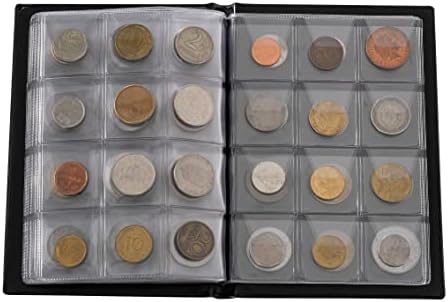 Para Birimi Albümü Dahil 96 Para Koleksiyonu | Farklı Madeni Paraların Tam Nümismatik Kitabı | 50 Benzersiz Yabancı Ülke | Komple Madeni
