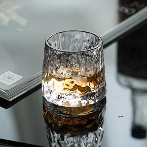 NBSXR-Rock Tarzı Eski Moda viski bardağı es, viski bardağı Kristal Cam, Dövülmüş Üst şarap bardağı, Kokteyl için Kısa Kristal Bardak