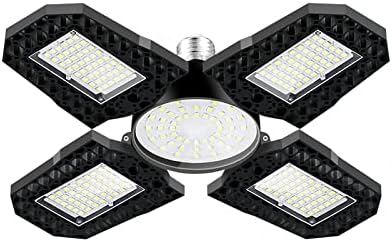 XIMULIZI LED Garaj Deforme E27 150W Katlanabilir tavan lambası 85-265V Süper Parlak 6000K Günışığı Endüstriyel Atölye Depo Ticari Aydınlatma