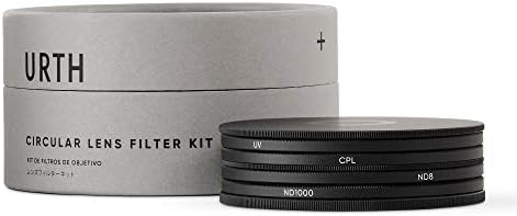 Urth 58mm UV, Dairesel Polarize (CPL), ND8, ND1000 Lens Filtre Kiti (Artı+)