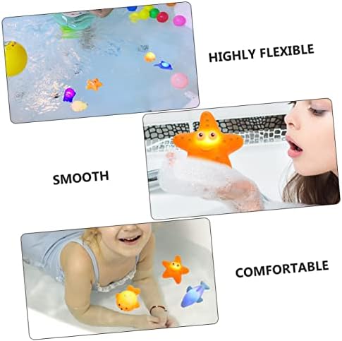 TOYANDONA 5 adet Banyo Oyuncakları Duş Banyo Oyuncak Renk Değiştirme Banyo Oyuncakları Yaratıcı Çocuk Oyuncak Çocuklar Küvet Işıklı