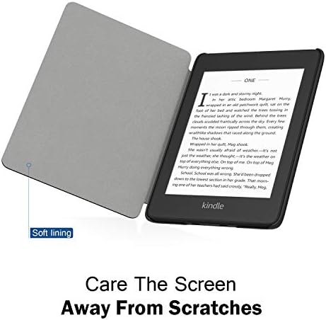 MoKo Kılıf Uyar 6 Kindle Paperwhite (10th Nesil, 2018 Bültenleri), ince Hafif Akıllı Kabuk Kapak ile Otomatik Uyandırma/Uyku için Kindle