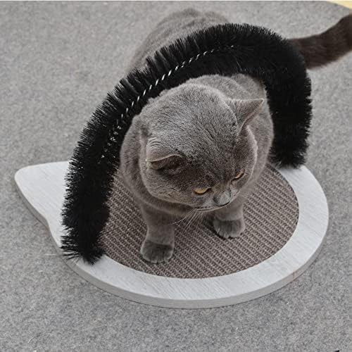 PetPals Kedi Fırça Tırmalama Pedi - Minimalist Tasarım Kedi Tırmalama Pedi Kemer Kedi Damat Saç bakım fırçası, Allure Yavru kalmak