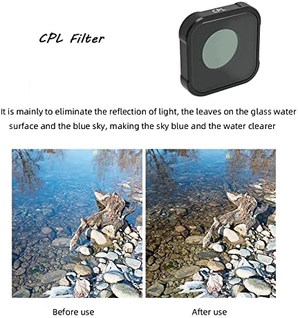 Filtre CPL MCUV ND 8 16 32 Lens Filtreler Başlangıç Lens GoPro Hero için Siyah 11 Mini Kamera Aksesuarları (ND16)