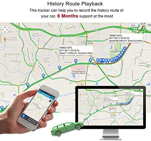 GPS Izci Araba TK905 5000 mAh Araç Izci GPS Bulucu Su Geçirmez Mıknatıs ses monitörü Ücretsiz web uygulaması