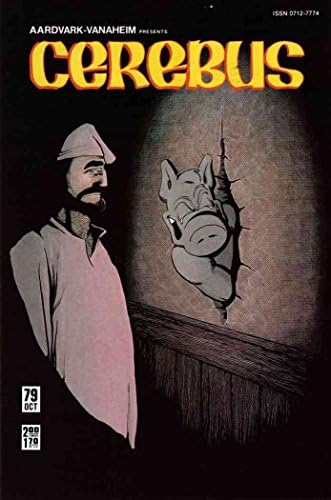 Serebus the Aardvark 79 VF / NM; Aardvark-Vanaheim çizgi romanı / Dave Sim