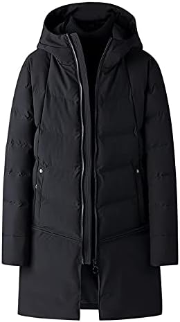 Kapitone Parka Ceket Erkekler Rahat Kış Sıcak Üst Bluz Kalınlaşma Ceket Dış Giyim Üst Bluz Ceket fermuarlı ceket