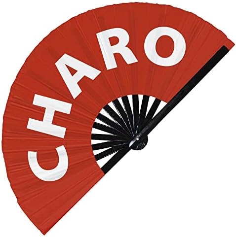 Charo El Fan Katlanabilir Bambu Devre El Fan Komik Gag Fransızca Kelimeler Argo İfadeler Bildirimi Hediyeler Festivali Aksesuarları