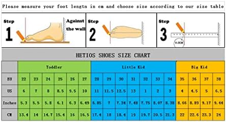 Hetios Çocuk Ayakkabı Kızlar Hafif Atletik koşu ayakkabıları Nefes Örgü Okul Spor Ayakkabı (Toddler / Küçük Çocuk / Büyük Çocuk)