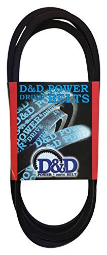 D & D PowerDrive A23. 5 / 4L255 V Kayış, A/4L, Kauçuk, 1/2 x 25,5 OC