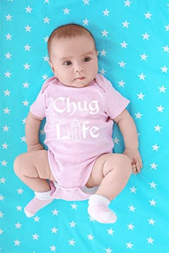 CBTwear Chug Life - Komik İçme Arkadaşı Giysileri-Sevimli Bebek Tek Parça Bebek Bodysuit