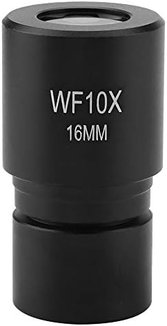 DMR001 WF 10X Mikroskop Mercek Aksesuarları Biyolojik Mikroskop lens adaptörü Mikroskop Görünümü için 16mm Retikül Ölçeği 0.1 mm Arayüz