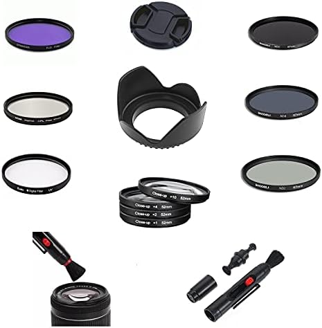 SF10 67mm Kamera Lens Aksesuarları Tam Paket Seti UV CPL FLD ND Yakın Çekim Filtre Lens Hood Tamron 17-50mm f/2.8 XR Dı-II LD Asferik