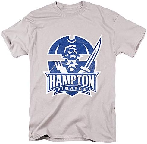 Hampton Üniversitesi Resmi Sıkıntılı Birincil Unisex Yetişkin T Shirt