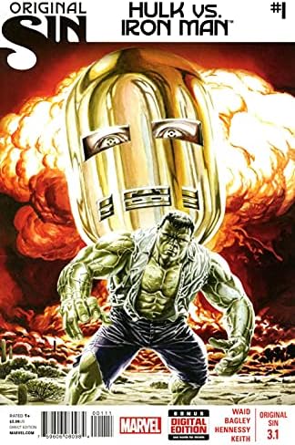 Orijinal Günah (Marvel) 3.1 VF; Marvel çizgi romanı | Hulk vs Demir Adam