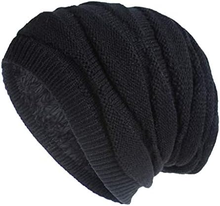 Bayan Örgü Bere Şapka Kış Sıcak Örgü Şapka hımbıl bere Kap Streç Kalın Sevimli Örme Kap Soğuk Hava için