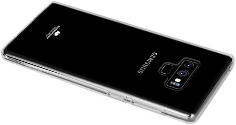 GOOSPERY Temizle Jöle Samsung Galaxy Not 9 için Kılıf (2018) İnce İnce Kauçuk TPU Kılıf (Şeffaf)